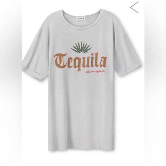 Tequila - Oversized Tee brown style - Picture 2 of 2